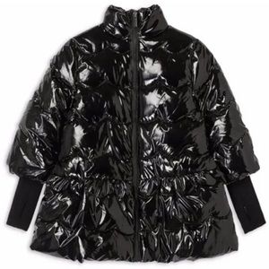 Habitual Kid Black Puffer Jacket - Size 10